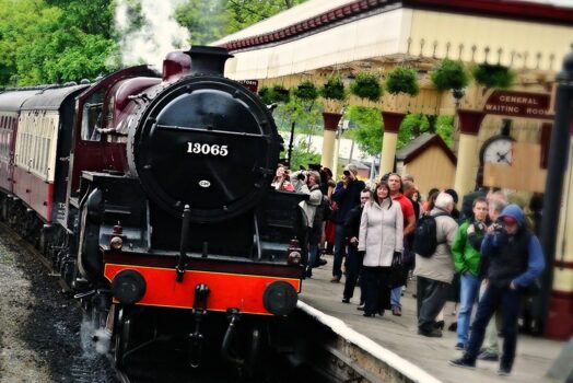 YORK, EAST LANCASHIRE STEAM TRAIN JOURNEY & SKIPTON WEEKEND BREAK