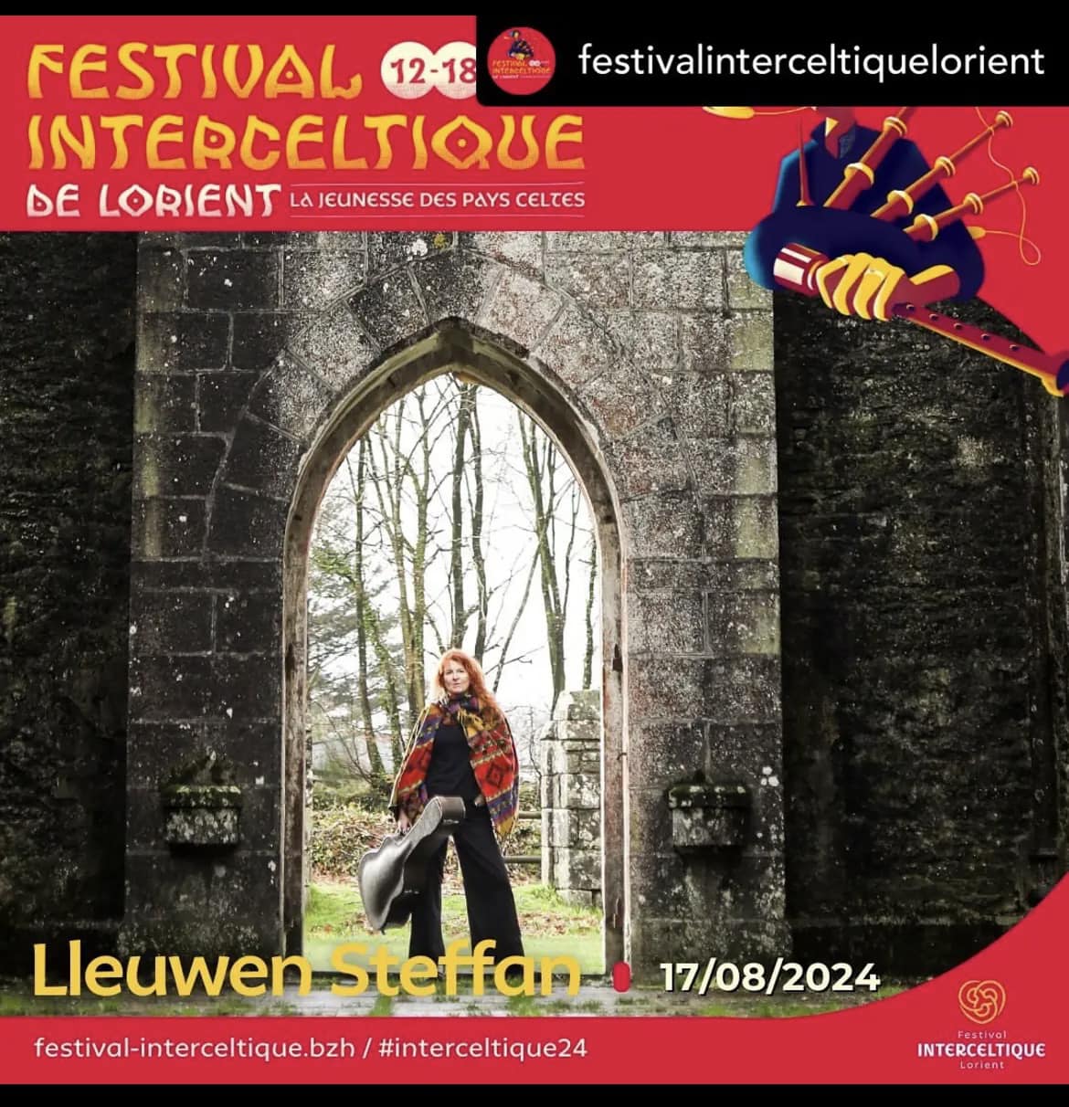 GWŶL RHYNG - GELTAIDD LORIENT 2024 GYDA LLEUWEN STEFFAN
