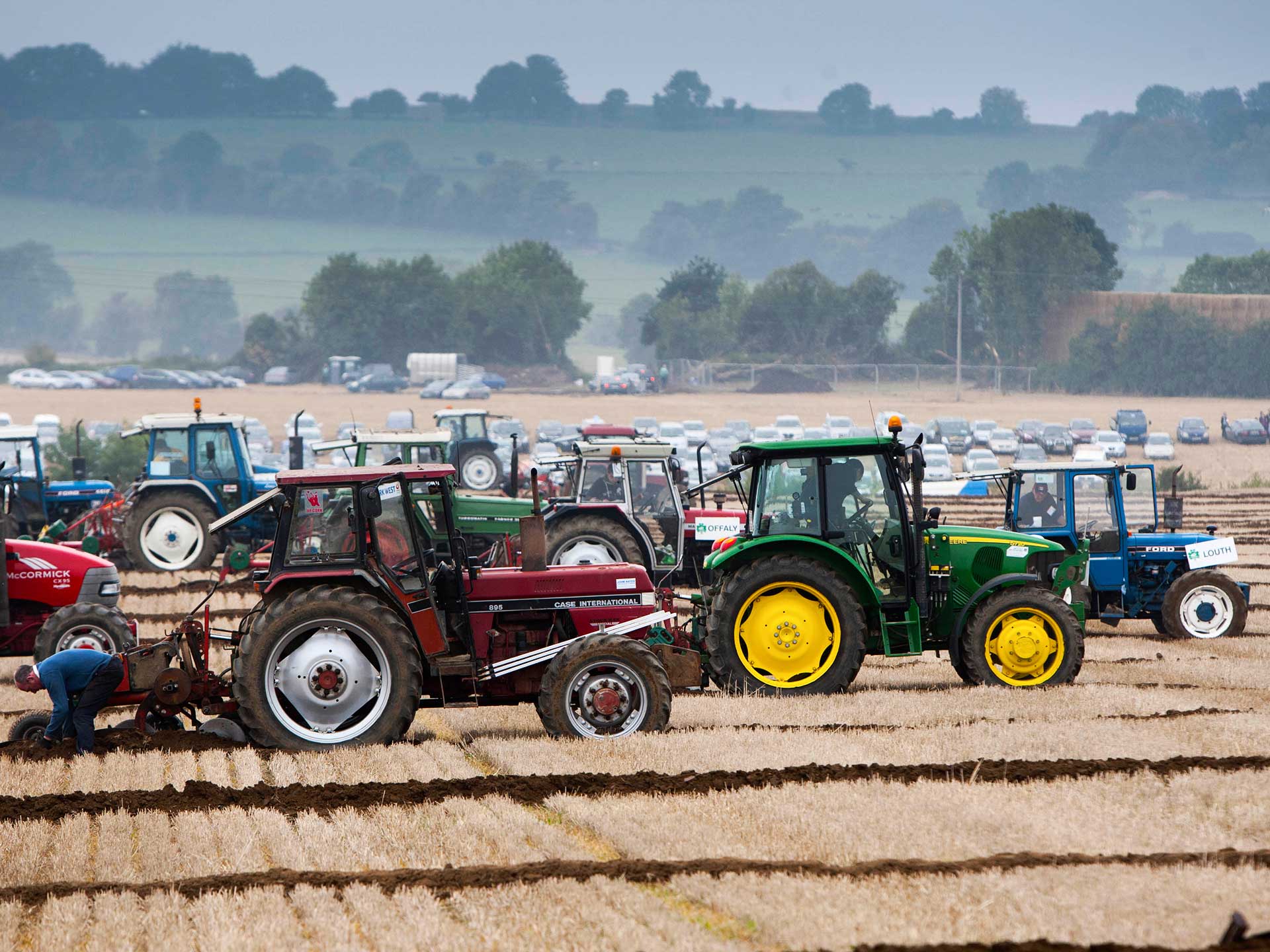 IRELAND NATIONAL PLOUGHING CHAMPIONSHIPS, WICKLOW MOUNTAINS & AVOCA