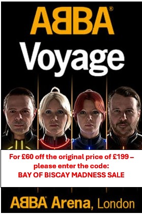 ABBA VOYAGE LIVE SPECIAL OFFER