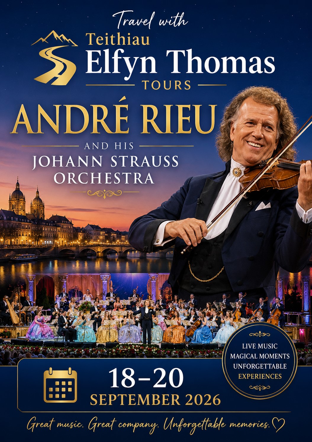 ANDRÉ RIEU AND HIS JOHANN STRAUSS ORCHESTRA 2026